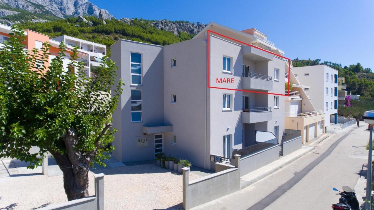 Apartment Mare Krvavica Exteriör bild